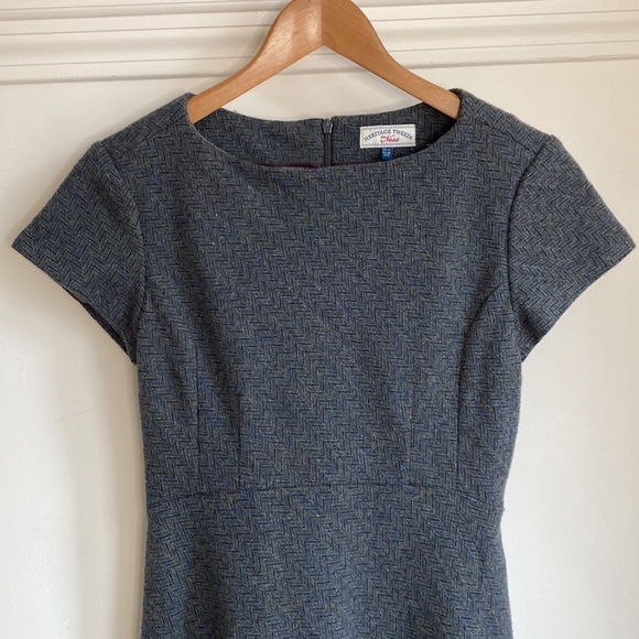 Tweed Wool Dress Made in Scotland - Picture 11 of 13